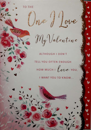 Picture of ONE I LOVE VALENTINES CARD